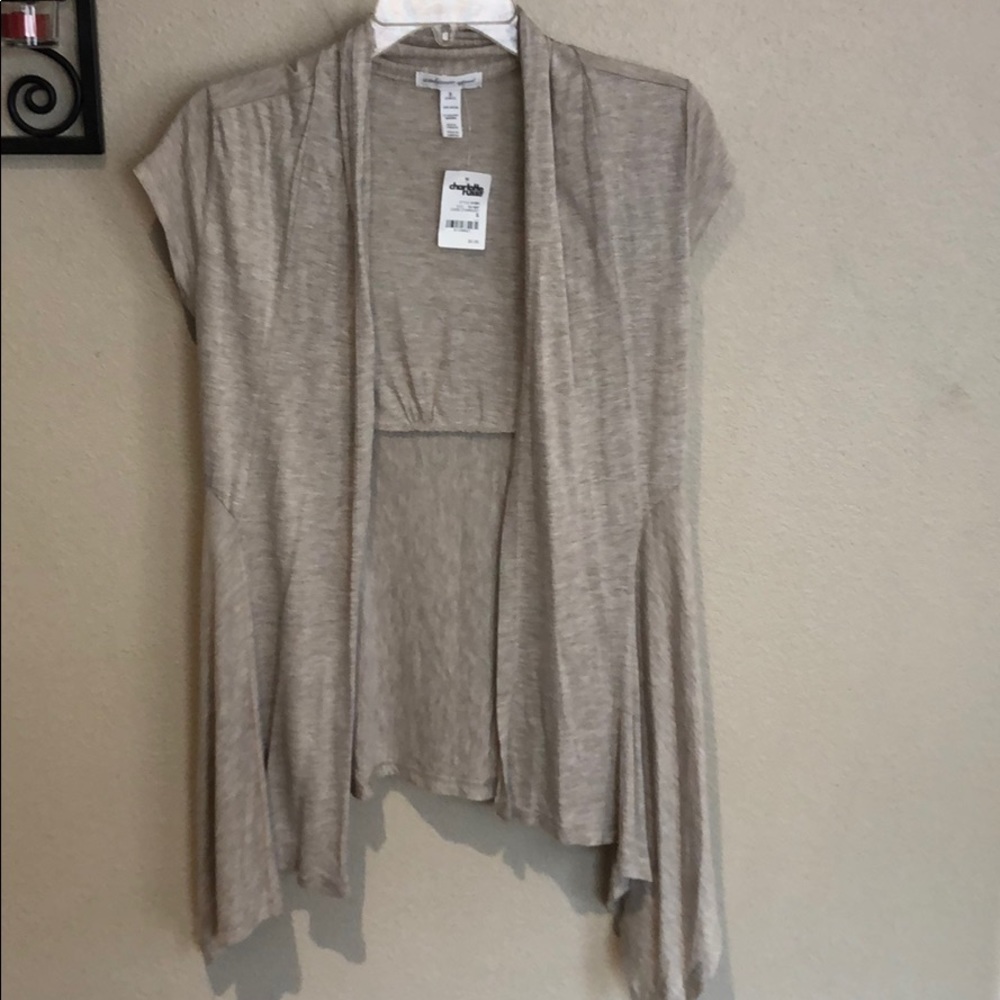 Size small beige Charlotte Russe shawl